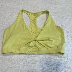 Gymshark Whitney Simmons yellow bra XL women